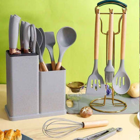 MasterChef – Seu Kit Com 19 peças Profissional + Brinde 4 Apoios de colher em silicone!