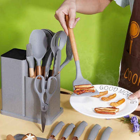 MasterChef – Seu Kit Com 19 peças Profissional + Brinde 4 Apoios de colher em silicone!