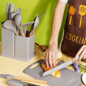 MasterChef – Seu Kit Com 19 peças Profissional + Brinde 4 Apoios de colher em silicone!